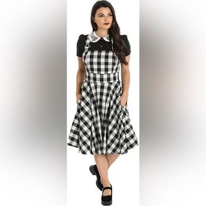 Hell Bunny NWT pinafore dress